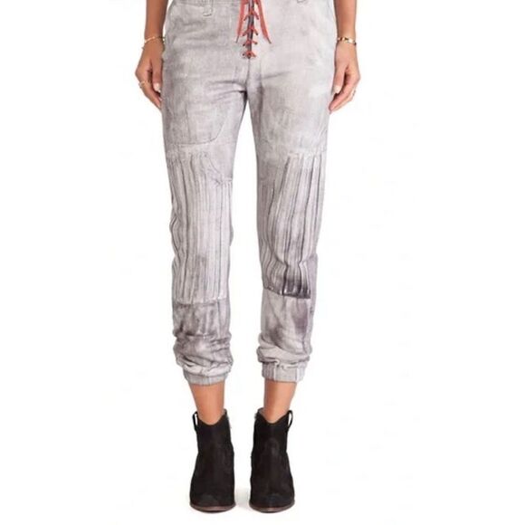 Rag & Bone Grey Printed Jogger Size XS - Picture 1 of 9